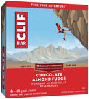 CLIF Energy Bars (70% organic) - Chocolate Almond Fudge 6 pack x 68g - Protein snacks
