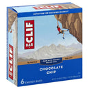 CLIF Energy Bars (70% organic) - Chocolate Chip 6 pack x 68g - Protein snacks