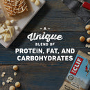 CLIF Energy Bars (70% organic) - Crunchy Peanut Butter 6 pack x 68g - Protein snacks