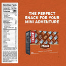 CLIF Energy Bars (70% organic) - Mini Bar, Crunchy Peanut Butter 6 x 10 pack - Protein snacks