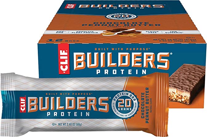 BUILDERS PROTEIN BARS Chocolate Peanut Butter / 12x68g