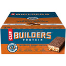 CLIF Builders Protein Bars - Chocolate Peanut Butter 12 pack x 68g - Protein snacks