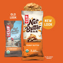 CLIF Energy Bars (70% organic) - Nut Butter Filled, Peanut Butter 12 pack x 50g - Protein snacks