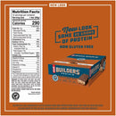 CLIF Builders Protein Bars - Chocolate Peanut Butter 6 pack x 68g - Protein snacks