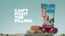 CLIF Energy Bars (70% organic) - Fruit Smoothie Filled, Tart Cherry Berry 12 pack x 50g - Protein snacks