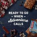 CLIF Energy Bars (70% organic) - Sweet & Salty, Chocolate Chunk w Sea Salt 12 pack x 68g - Protein snacks