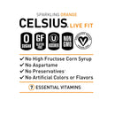 Celsius Live Fit - Sparkling Orange 12-pack - Energy Drinks