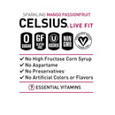Celsius Live Fit - Sparkling Fuji Apple Pear 12 fl. oz - Energy Drinks