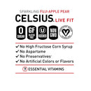 Celsius Live Fit - Sparkling Mango Passion Fruit 12-pack - Energy Drinks