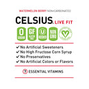 Celsius Stevia Live Fit - Non Carbonated Watermelon Berry 12-pack - Energy Drinks