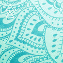 Yoga Design Lab Combo Yoga Mat - 5.5 mm Mandala Turquoise - Yoga Mat
