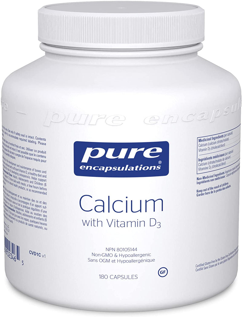 Calcium with Vitamin D3 180 Caps