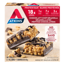 Atkins Meal Bars - Chocolaty Chip Granola - Protein snacks