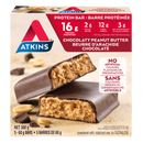 Atkins Meal Bars - Chocolaty Peanut Butter - Protein snacks