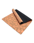 Yoga Design Lab Cork Mat Floral - Coral - Yoga Mat