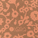 Yoga Design Lab Cork Mat Floral - Coral - Yoga Mat
