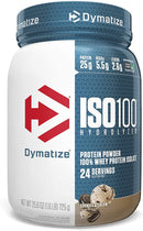 Dymatize ISO100 Hydrolyzed Whey Protein Isolate - Cookie & Cream 1.3lbs - - Protein Powder