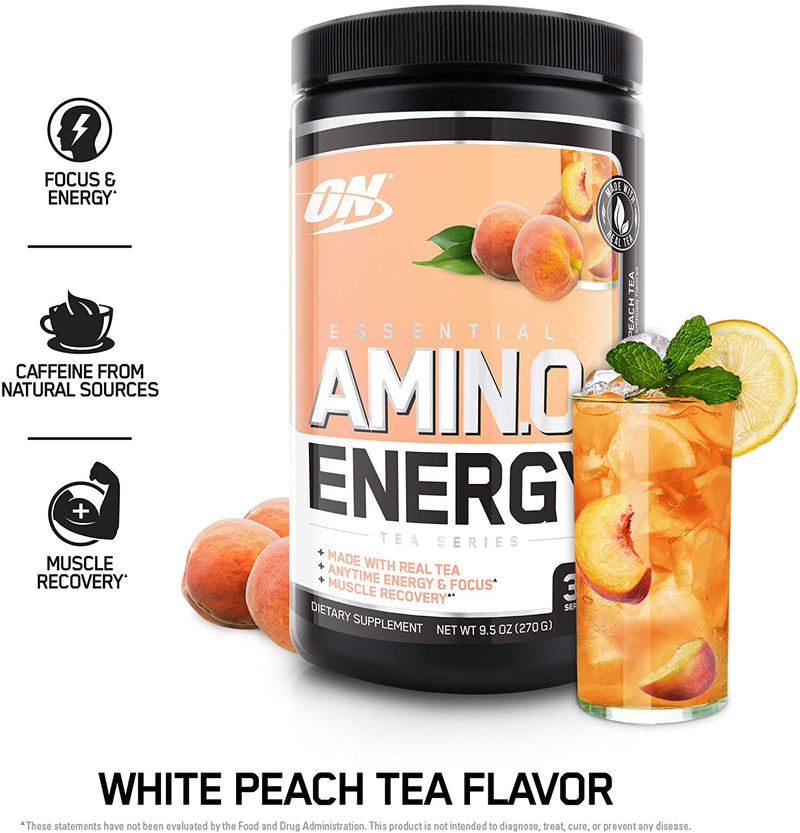Essential Amino Energy 30 / Tea - White Peach Tea