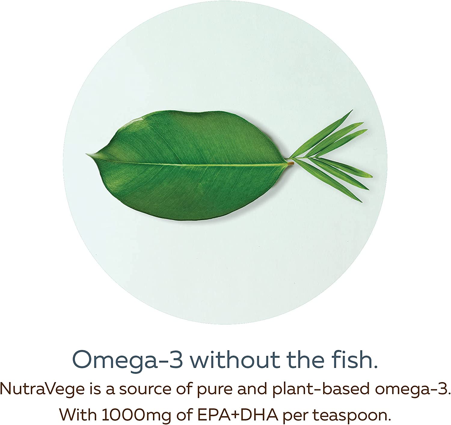 NutraVege Oméga-3 à base de plantes extra fort 200 ml