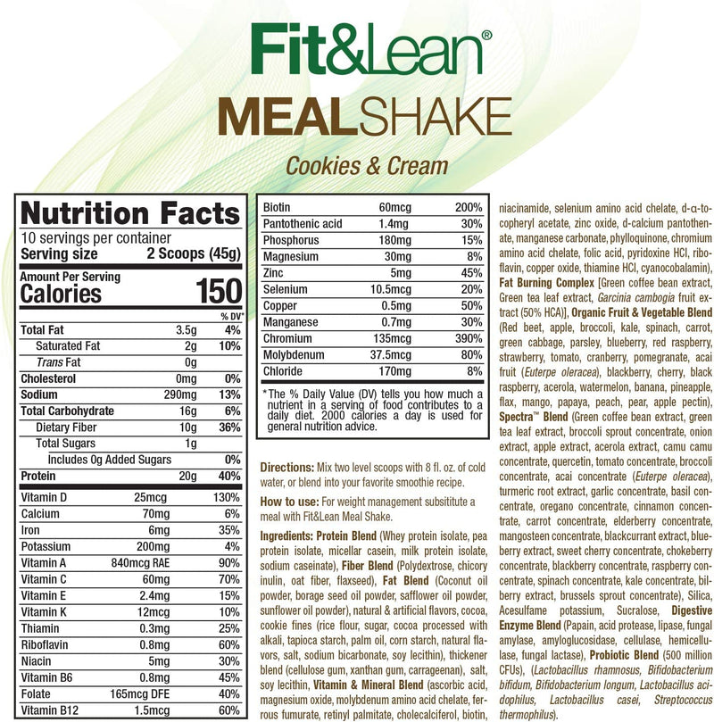 Fit & Lean Meal Shake