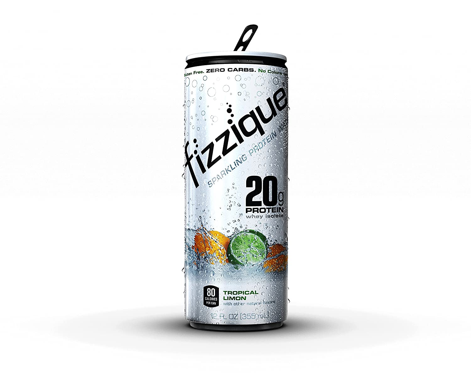 Fizzique Sparkling Protein Water Tropical Limon / 355ml