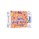 Flow Alkaline Spring Water (flavoured) - Peach Blueberry 12 Pack x 1L - - Water