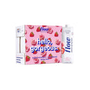 Flow Alkaline Spring Water (flavoured) - Strawberry Rose 12 Pack x 1L - - Water