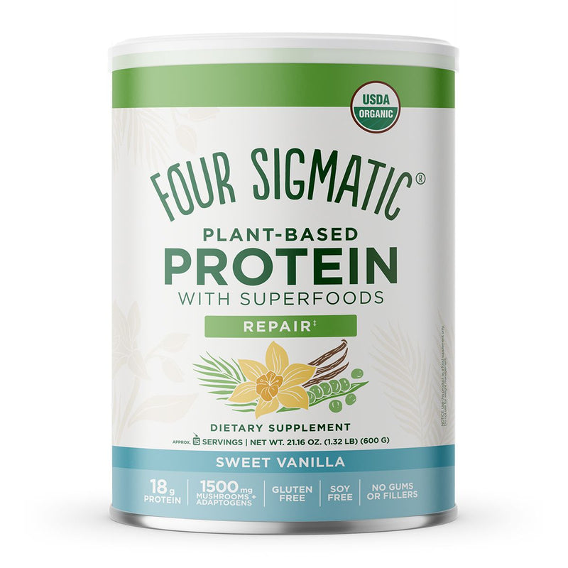 Plant-Based Protein with Superfoods 600g / Sweet Vanilla