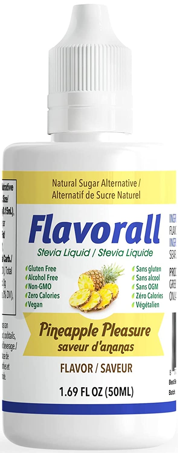 Flavorall Liquid Flavoured Stevia Pineapple Pleasure / 50ml