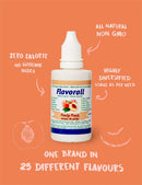 Flavorall Liquid Flavoured Stevia - Peachy Peach 50ml - Sweetener
