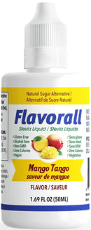 Flavorall Liquid Flavoured Stevia - Mango Tango 50ml - Sweetener