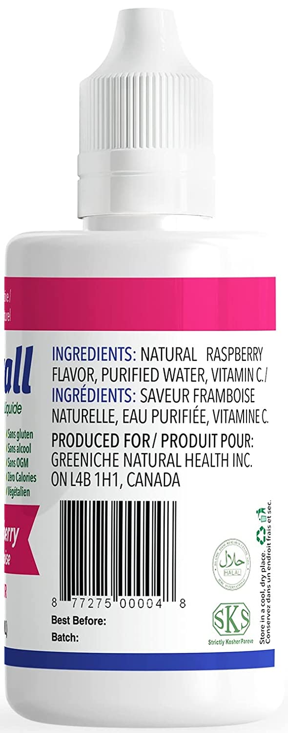 Flavorall Liquid Flavoured Stevia Radiant Raspberry / 50ml