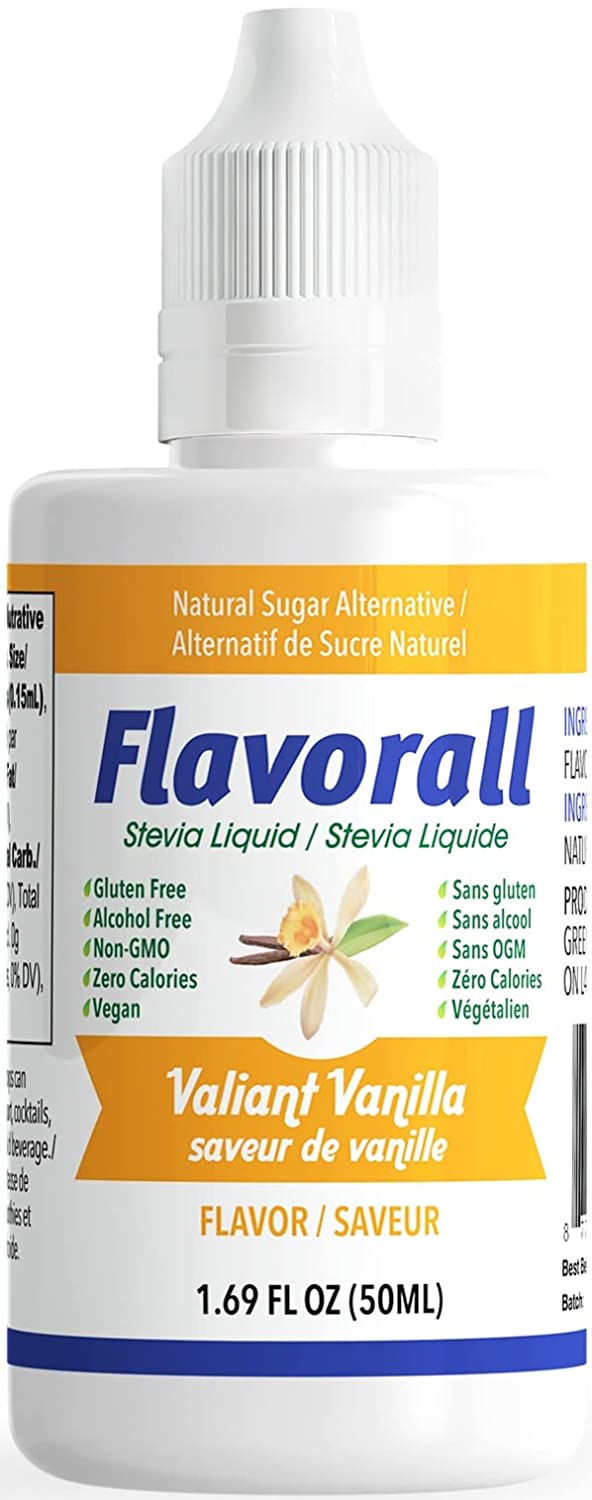 Flavorall Liquid Flavoured Stevia Valliant Vanilla / 50ml
