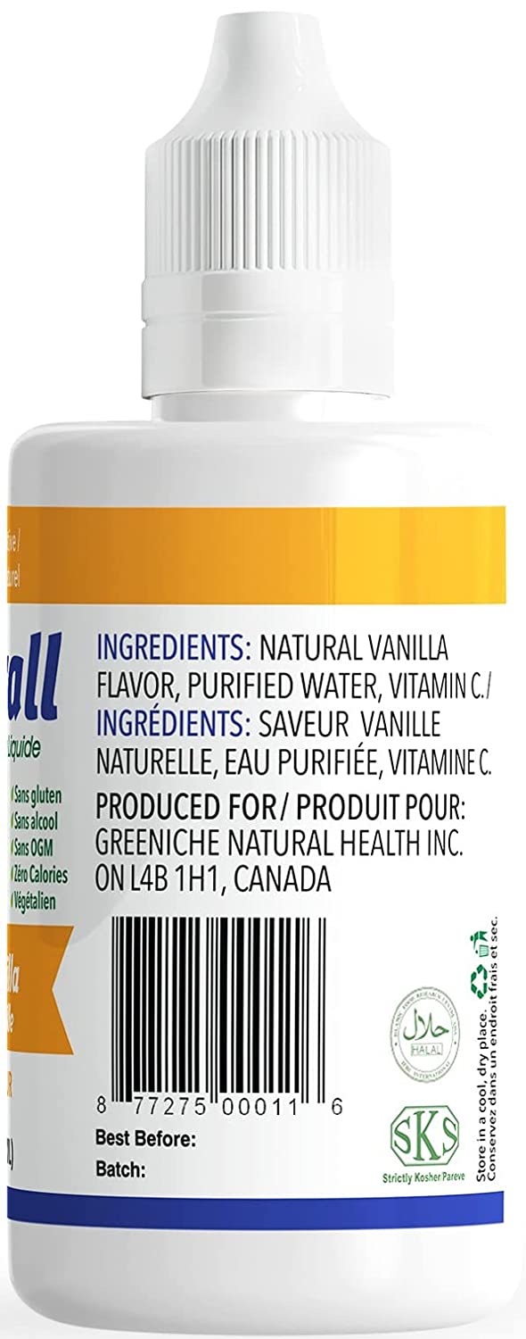Flavorall Liquid Flavoured Stevia Valliant Vanilla / 50ml