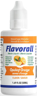 Flavorall Liquid Flavoured Stevia - Opulent Orange 50ml - Sweetener