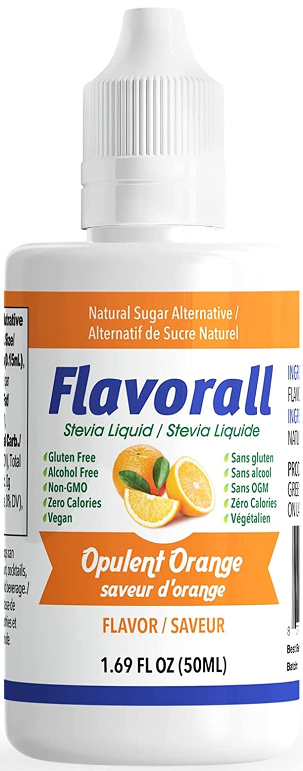 Flavorall Liquid Flavoured Stevia Opulent Orange / 50ml