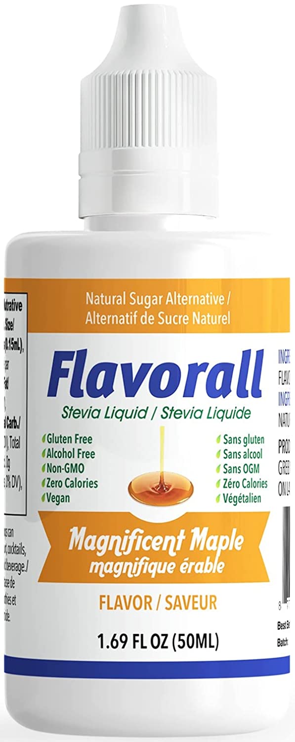 Flavorall Liquid Flavoured Stevia Magnificent Maple / 50ml