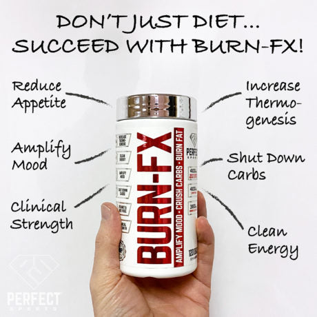 Perfect Sports Burn-FX Fat Burner 120 Caps, SNS Health, Sports Nutrition