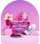 Flow Alkaline Spring Water (flavoured) - Blackberry Hibiscus 12 Pack x 500ml - - Water