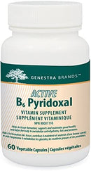 Genestra Brands Active B6 Pyridoxal - 60 capsules - Vitamin B