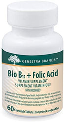 Genestra Brands Bio B12 + Folic Acid - 60 tablets - Vitamin B