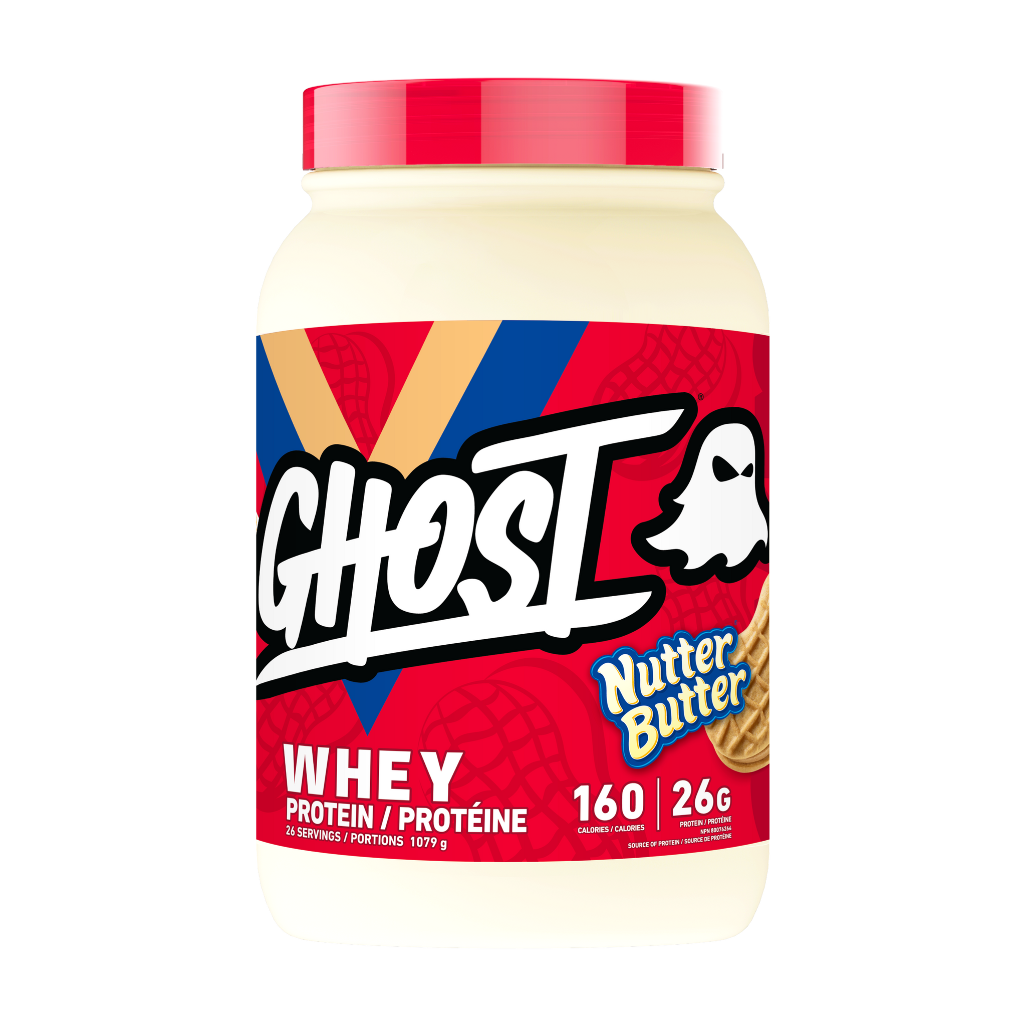 Ghost Whey Nutter Butter / 26 Servings