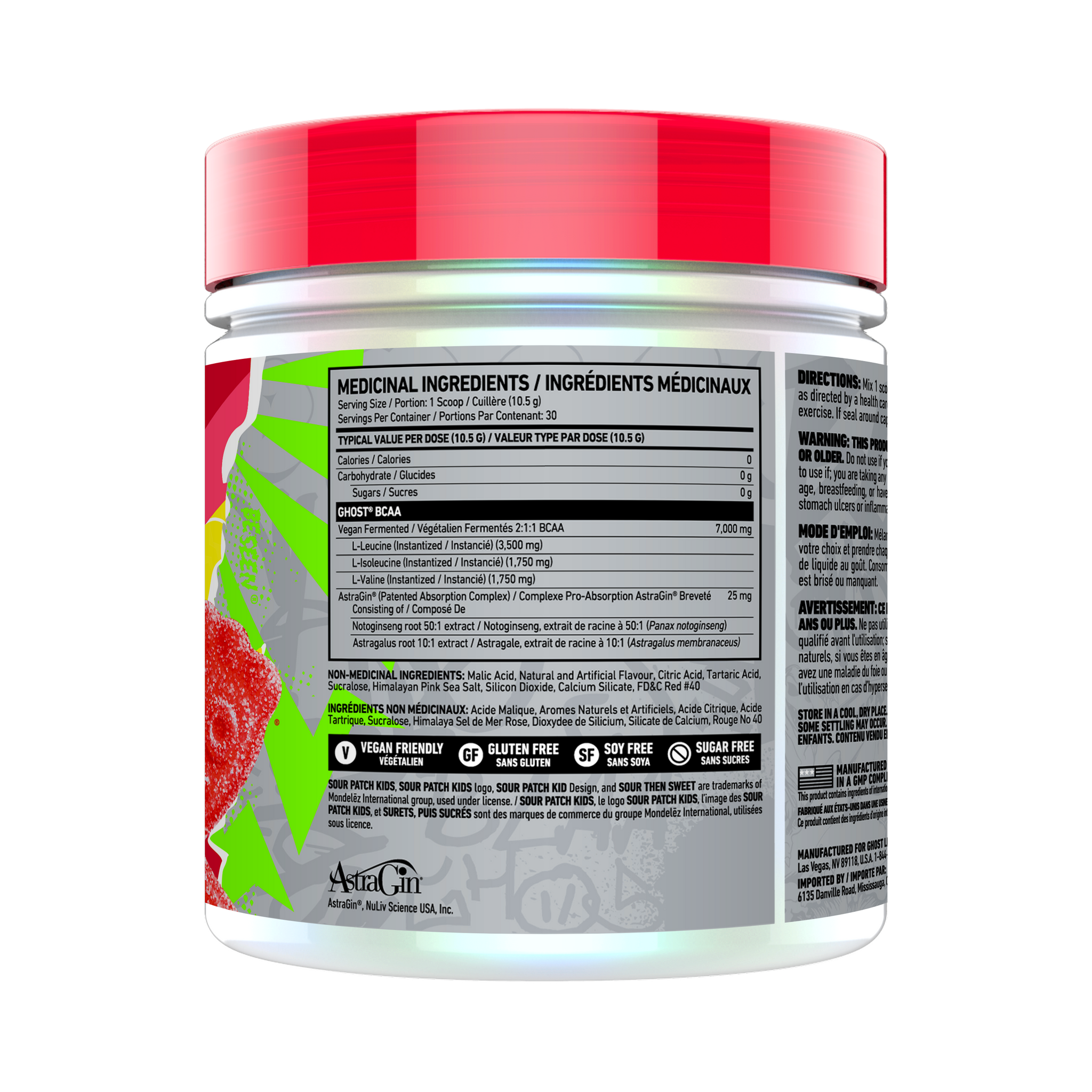 Ghost BCAA SPK Red Berry / 30 Servings
