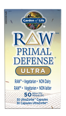 Garden of Life RAW Primal Defense Ultra 50-Billion - 30 capsules - Digestive Health