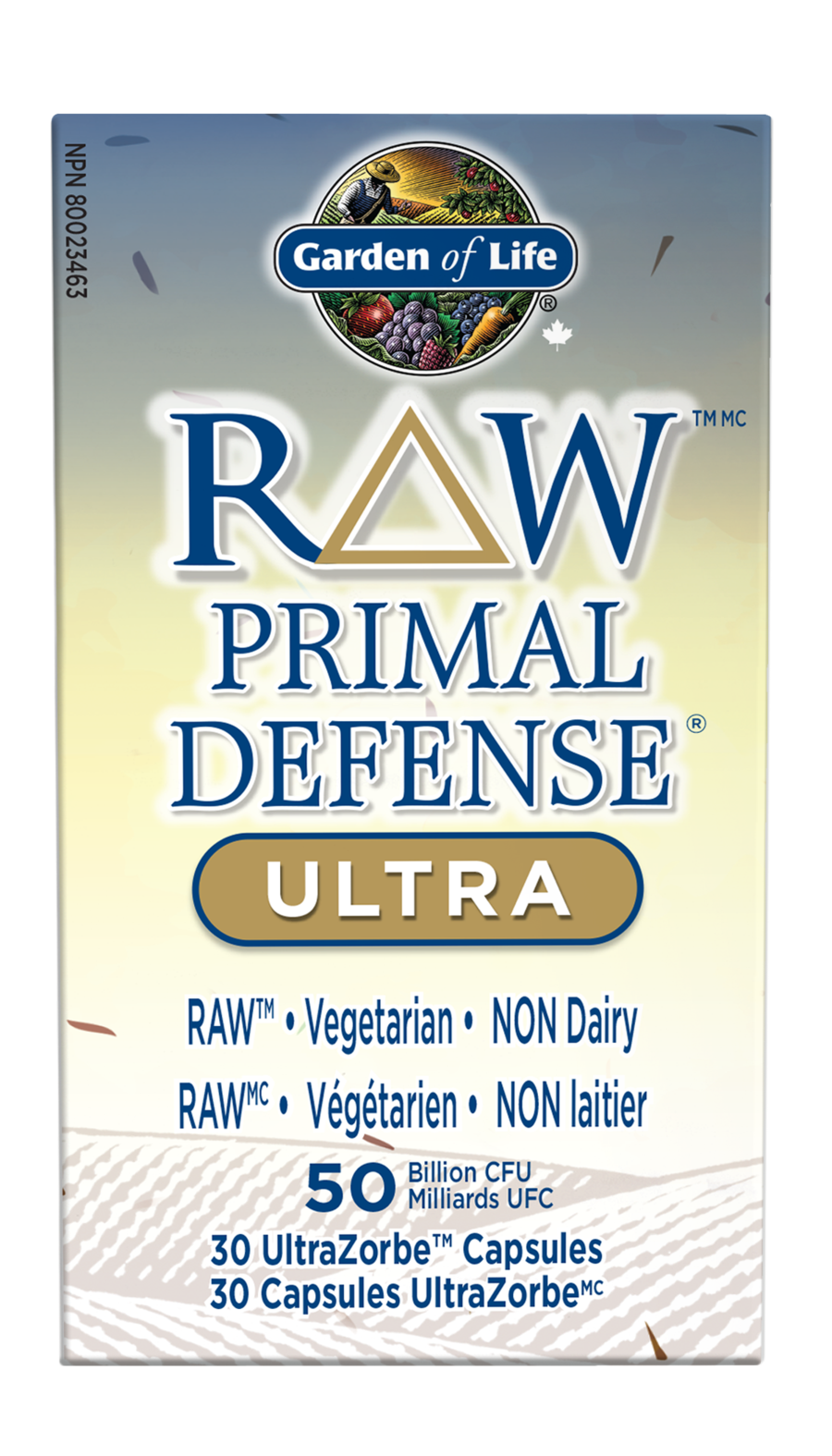 RAW Primal Defense Ultra 50-Billion 30 Caps / Original / g