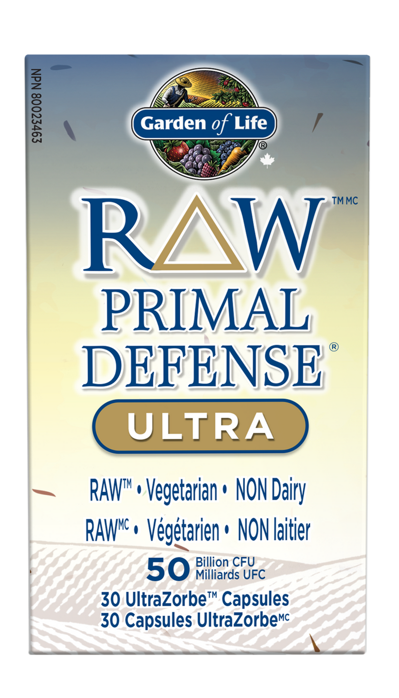 RAW Primal Defense Ultra 50-Billion 30 Caps / Original / g