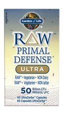Garden of Life RAW Primal Defense Ultra 50-Billion - 60 capsules - Digestive Health