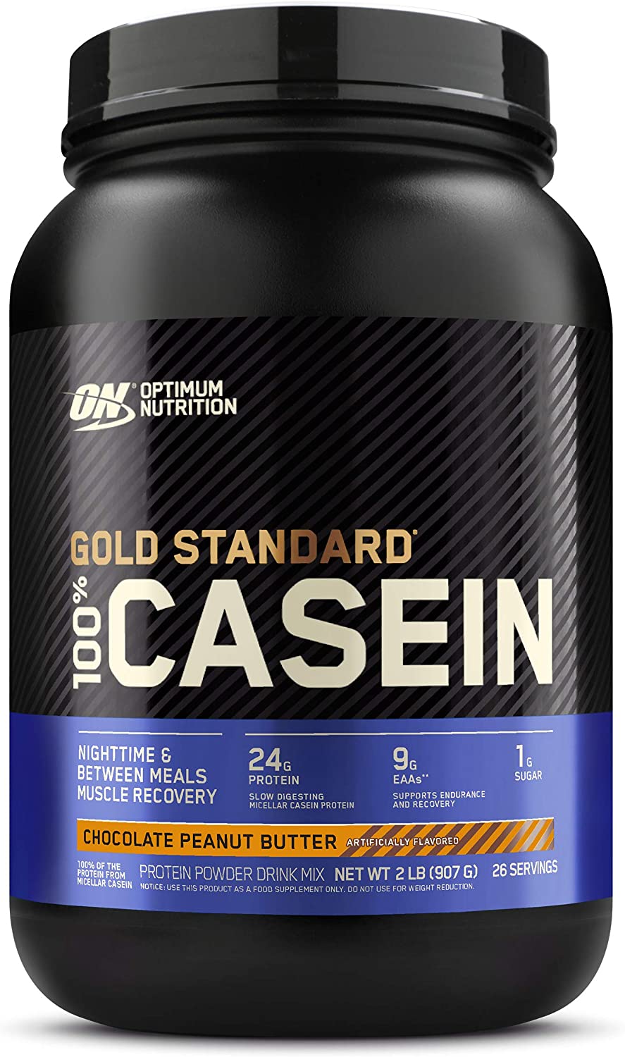 Gold Standard 100% Casein 2lbs / Chocolate Peanut Butter