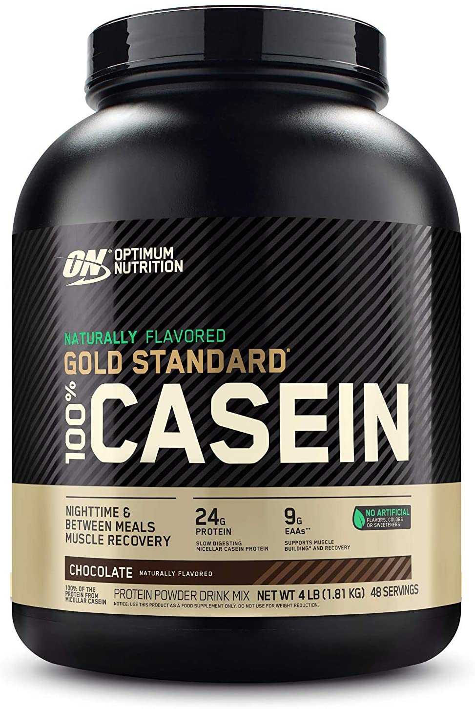 Gold Standard Natural 100% Casein 4lbs / Chocolate Crème