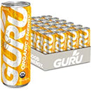 GURU Organic Energy - 24 units x 355ml Guayusa Tropical Punch - Energy Drinks